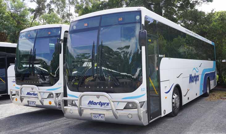 Martyrs Scania K310IB Volgren Malaysia Endura 625 & 614